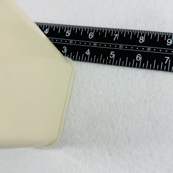 Tupperware Beige Storage Container w/ Lid & Velveeta Cheese Keeper Model 1696-2 - Picture 9 of 10